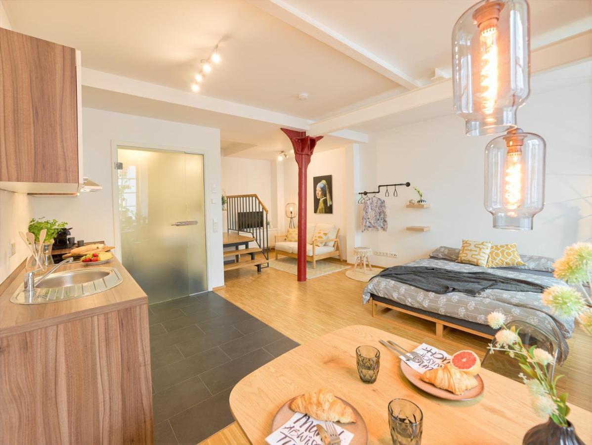 ☆Design Apartment Zentral☆200M Vom Marktplatz☆Ruhige Altstadtlage☆ Reutlingen Luaran gambar