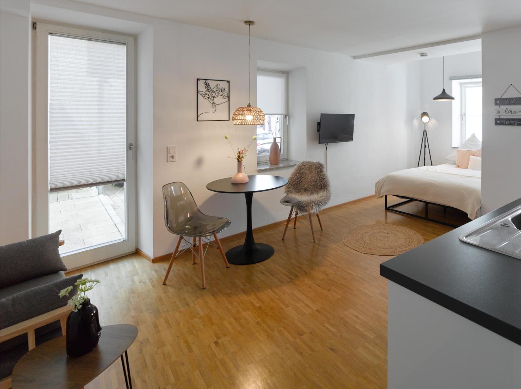 ☆Design Apartment Zentral☆200M Vom Marktplatz☆Ruhige Altstadtlage☆ Reutlingen Luaran gambar
